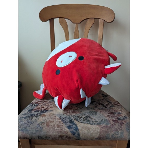 HTF Squishmallows Baiden Red Dragon 16"? 15"? Plush Toy EUC - Picture 6 of 9